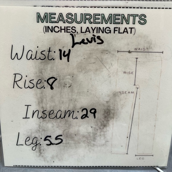 Levis 532 VTG 90’s Colbalt Blue Denim Jeans Womens 5M Streetwear *Flaw - Picture 12 of 12